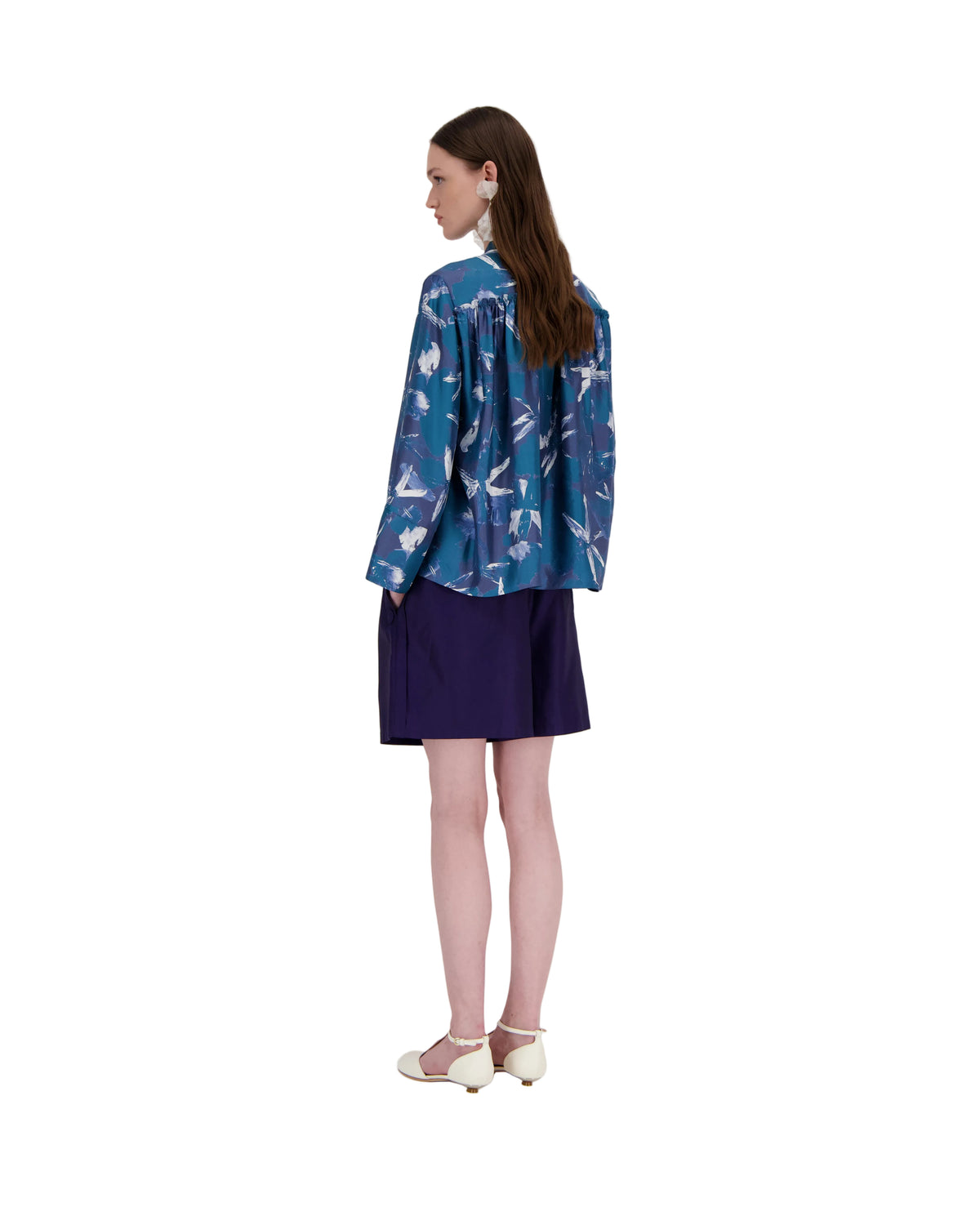 Aurora shirt styled look — LIBE effortless ready-to-wear, Anthesis collection